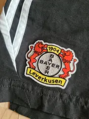 Vorschaubild 3 von Kinder Sport Shorts Gr. 140 Schwarz Bayer Leverkusen Fußball