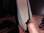 Vorschaubild 4 von Damen Ballerinas Gr. 42 Mehrfarbig Blumenmuster Feminin Keilabsatz