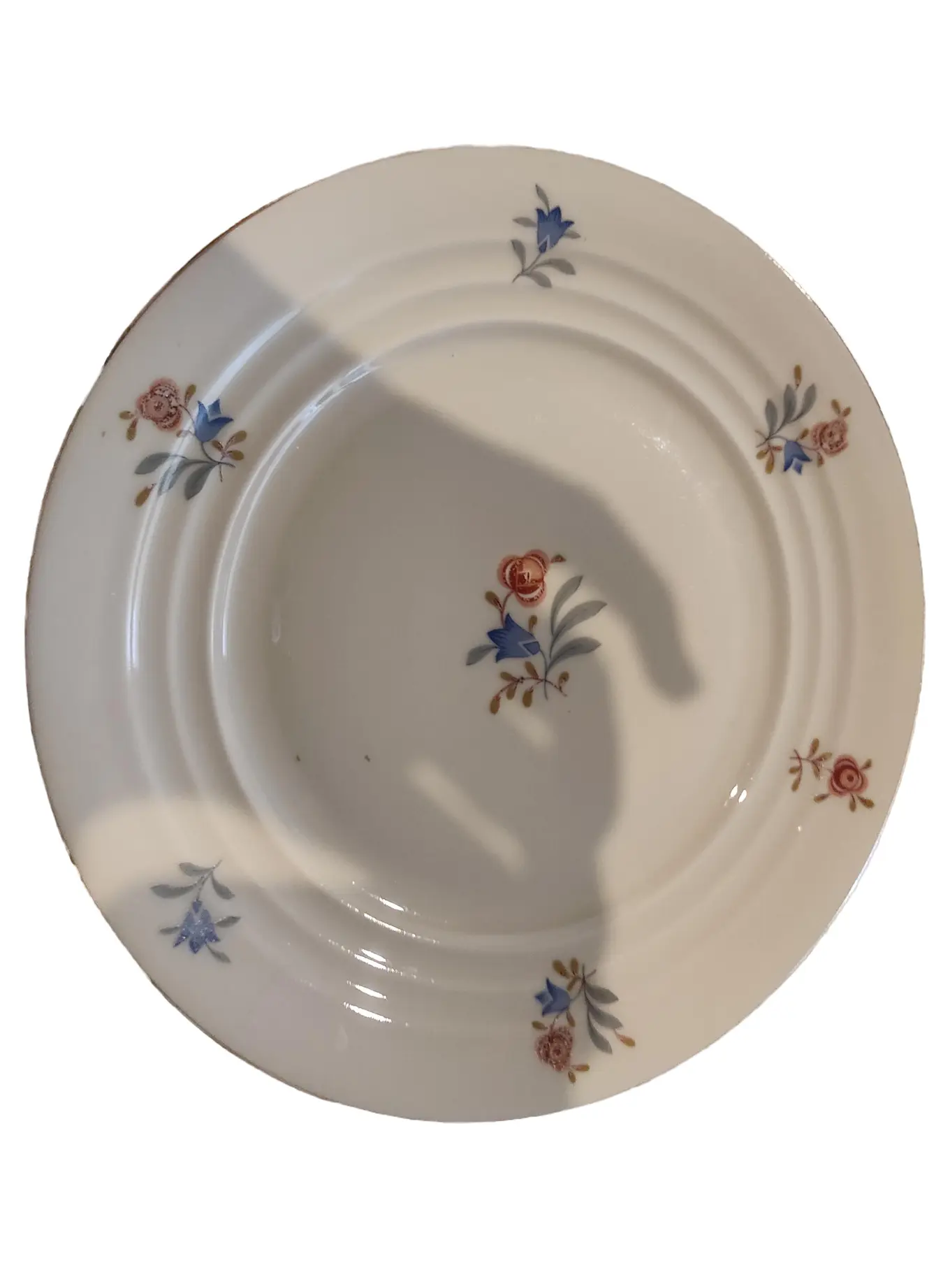 SELTMANN WEIDEN Tasse und Unterteller Klassisch Mehrfarbig Blumenmuster Porzellan