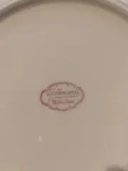 Vorschaubild 3 von Tasse und Unterteller Klassisch Mehrfarbig Blumenmuster Porzellan