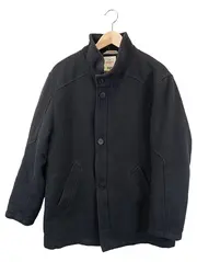 Vorschaubild 1 von Klassischer Herren Mantel Schwarz Gr. UNI Wolle Polyester Elegant