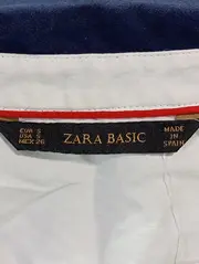 Vorschaubild 3 von Damen Hemdbluse Gr. 36/S Blau Klassisch Baumwolle 3/4-Arm