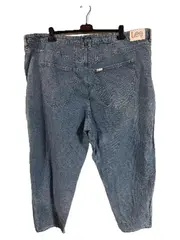 Vorschaubild 2 von Mom Jeans Damen Gr. 58/4XL Blau Baumwolle High Waist