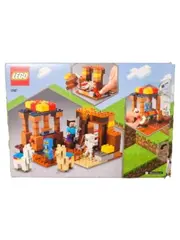 Vorschaubild 2 von Minecraft 21167 Der Handelsplatz Trading Post NEU OVP