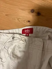 Vorschaubild 5 von EDC Damen Cargo Shorts Gr. 36 Beige Casual Freizeit