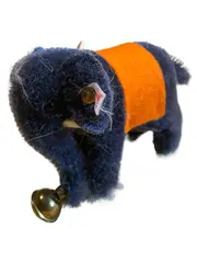 Vorschaubild 1 von Elefant Kuscheltier Baby Plüschtier mit Glocke orange Decke