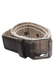 Vorschaubild 1 von Herren Gürtel Mehrfarbig Gestreift Leder Casual UNI