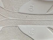 Vorschaubild 4 von Damen Slipper Gr. 38 Beige Leder Lochmuster Komfortabel