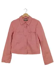 Vorschaubild 1 von Damen Leichte Jacke Gr. 36 Rosa Baumwolle Casual