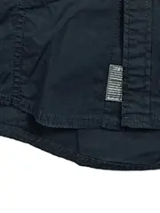 Vorschaubild 3 von Herren Freizeithemd Urban Langarm Uni Grau Gr. XL Baumwolle