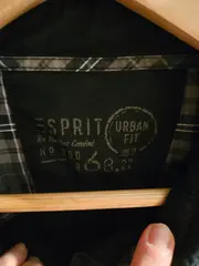 Vorschaubild 5 von Herren Freizeithemd Urban Langarm Uni Grau Gr. XL Baumwolle