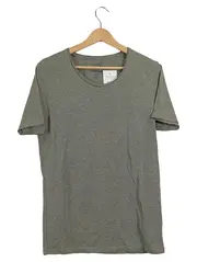 Vorschaubild 1 von Herren T-Shirt Gr. 48/M Oliv Basic Slim Fit Kurzarm