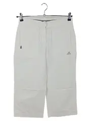 Vorschaubild 1 von Damen Jogginghose Gr. 36/S Weiß Sportlich Freizeithose