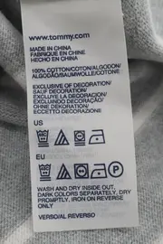 Vorschaubild 3 von Pullover Damen Grau Gestreift Casual Einheitsgröße