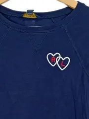 Vorschaubild 2 von Kinder Freizeitkleid Langarm Gr. 122 Blau Herz Logo