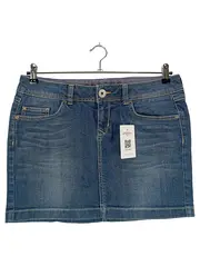 Vorschaubild 1 von Jeansrock Damen Gr. 30 Blau Casual Minirock