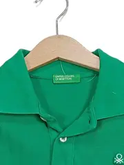 Vorschaubild 4 von Poloshirt Kinder Gr. 7/8 Jahre 128 Grün Baumwolle