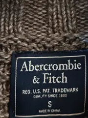 Vorschaubild 6 von Damen Pullover gestreift Rollkragen Grau Gr. 36/S