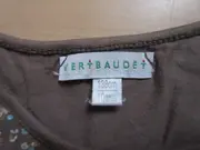 Vorschaubild 6 von Kinder Langarmshirt Gr. 138 Braun Blumenmuster Casual