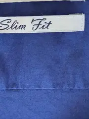 Vorschaubild 5 von Herren Freizeithemd Kurzarm Blau XL Slim Fit