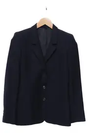 Vorschaubild 1 von Damen Blazer Business Gr. 34/XS Blau Wolle Elegant