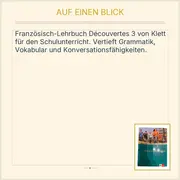Vorschaubild 2 von Klett Découvertes 3 Französisch Lehrbuch Schulbuch Hardcover