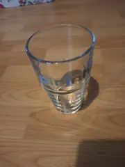 Vorschaubild 2 von Schnapsglas Schriftzug Transparent Glas Modern 15cm