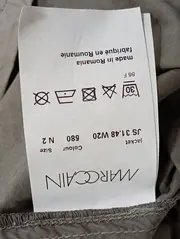 Vorschaubild 4 von Damen Cordjacke Gr. 36/S Oliv Casual Jacke Baumwolle Elasthan