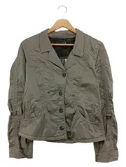 Vorschaubild 1 von Damen Cordjacke Gr. 36/S Oliv Casual Jacke Baumwolle Elasthan