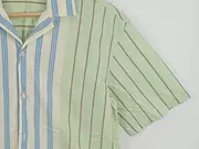 Vorschaubild 4 von Herren Freizeithemd Kurzarm Gestreift M Mehrfarbig Casual