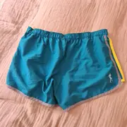 Vorschaubild 3 von Damen Laufshorts Sport Shorts Climalite Gr. 40/L Petrol Gelb