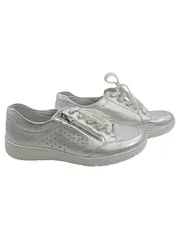 Vorschaubild 1 von Damen Sneaker low Silber Gr. 40 Casual Modern Komfortabel