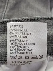 Vorschaubild 4 von Skinny Fit High Waist Jeans Damen Grau W26/34/XS