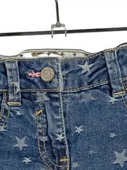 Vorschaubild 3 von Denim Kinder Jeans Shorts Blau Sterne Gr. 110 Casual Freizeit
