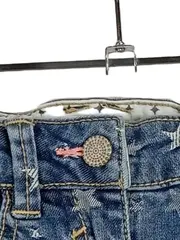 Vorschaubild 2 von Denim Kinder Jeans Shorts Blau Sterne Gr. 110 Casual Freizeit