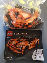Vorschaubild 2 von Technic 42093 Chevrolet Corvette ZR1 Bauset Sportwagen Orange