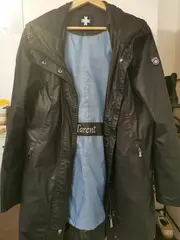 Vorschaubild 2 von Damen Regenjacke Tarent Schwarz Gr. 38/M Outdoor Jacke