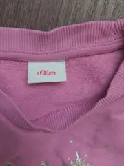 Vorschaubild 5 von Mädchen Langarmshirt Pink Herz Sterne Gr. 104/110 Casual