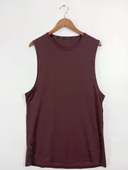 Vorschaubild 2 von Herren Sport Tanktop Rot Gr. L