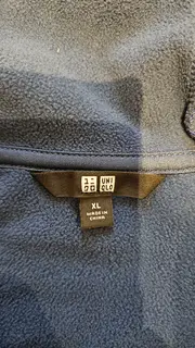 Vorschaubild 3 von Trainingsjacke Herren XL Blau Kapuze Fleece gefüttert Sportjacke