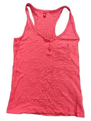 Vorschaubild 1 von EDC Damen Top Shirt Rosa Gr. 38/M Casual Racerback Baumwolle