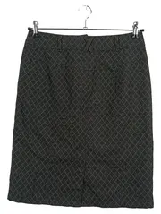 Vorschaubild 2 von A-Linienrock Damen Gr. 38 Grau Business Elegant