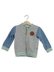 Vorschaubild 1 von Kinder Steppjacke Gr. 80 Grau Blau Baby Jacke 12M