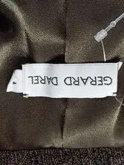 Vorschaubild 3 von Gerard Darel Damen Blazer 34/XS Braun Wolle Klassisch Business Jacke