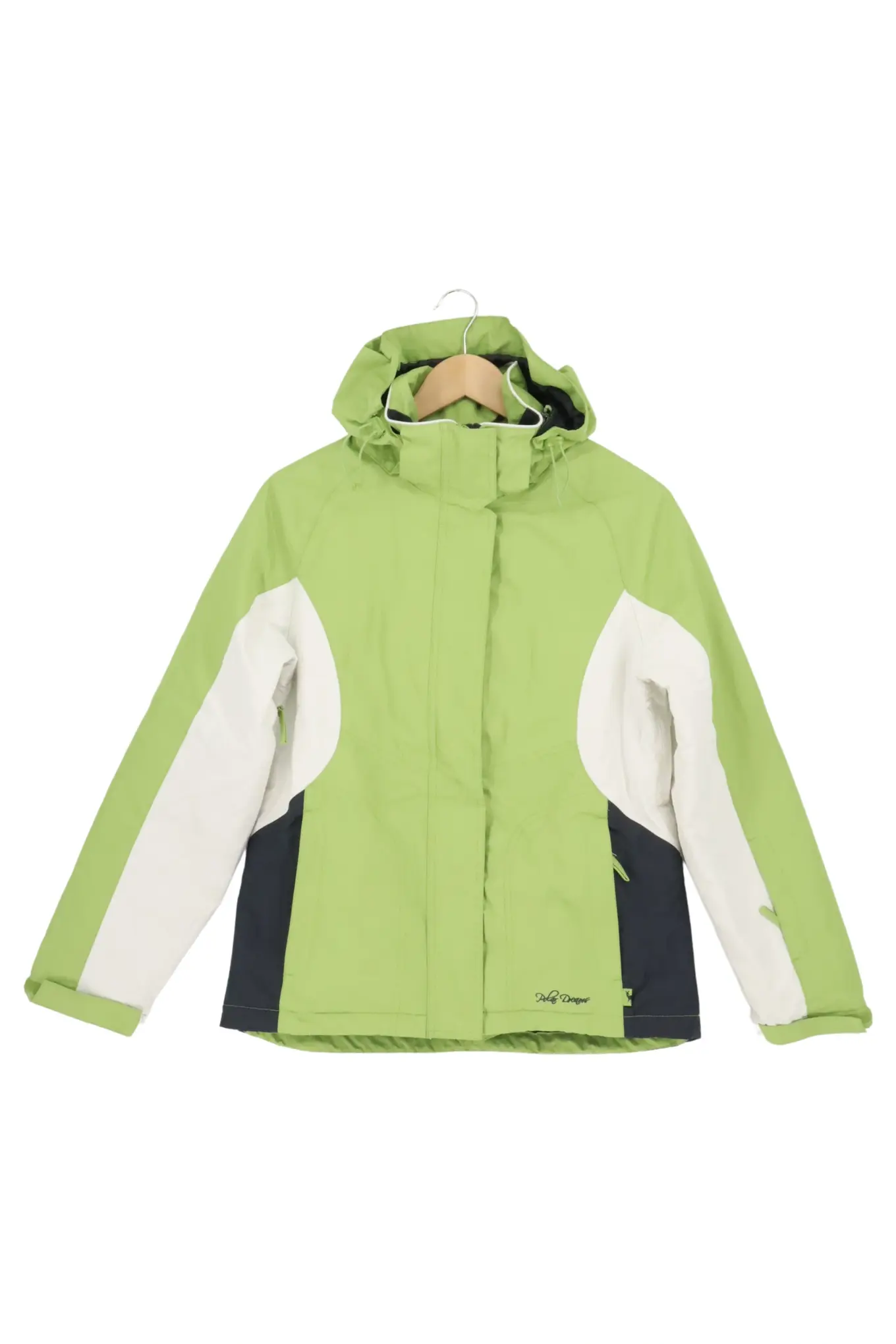 TCHIBO TCM Outdoorjacke Damen Gr. 36/S Grün Sportlich Funktionsjacke Kapuze