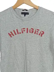 Vorschaubild 3 von Kinder T-Shirt Grau Gr. 152 Baumwolle Logo-Print