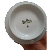Vorschaubild 2 von Tasse Weiß Porzellan Rillendekor Germany Klassisch 250ml