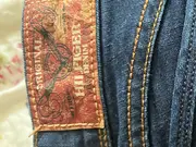 Vorschaubild 9 von Victoria Straight Damen Jeans Blau W26 L34 Casual Baumwolle