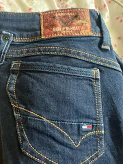 Vorschaubild 8 von Victoria Straight Damen Jeans Blau W26 L34 Casual Baumwolle