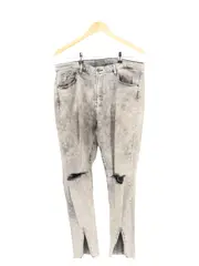 Vorschaubild 1 von Herren Destroyed Jeans W38/54/XXL Grau Casual